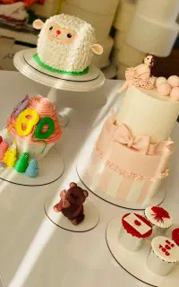 کیک خانگی و کیک تولد با دیزاین دلخواه شما