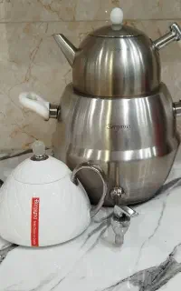 کتری استیل کف چدن