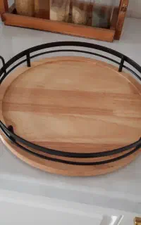 سینی چوبی سالم نو هست