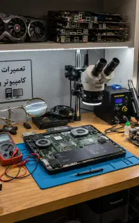 تعمیرات تخصصی لپ تاپ و کامپیوتر