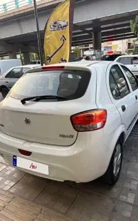 تیبا ۲ مدل ۹۶ کم‌کارکرد شاسی پلم