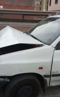 پراید تصادفی