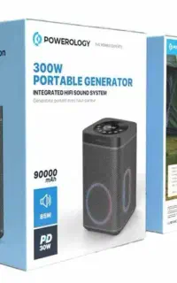اسپیکر و پاور ژنراتور 300 وات قابل حمل پاورولوجی