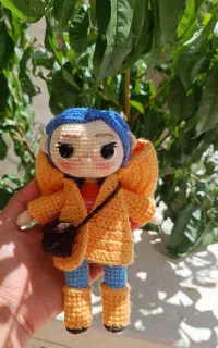 عروسک بافتنی