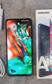 گوشی سامسونگ SAMSUNG A70 درحدنو نو حافظه 128 رام 6