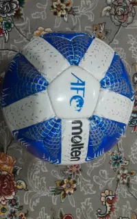 توپ  فوتبال چمن