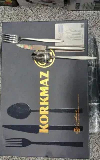سرویس قاشق و چنگال korkmaz.