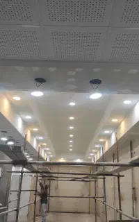 اجرای کناف سقف کاذب تایل کنافکار کناف کار
