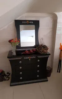 آینه و دراور چهار کشابه لوکس درحدنو