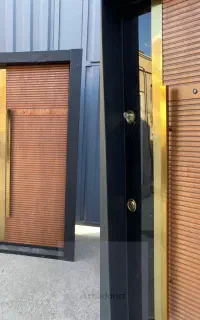درب روژین زدسرقت ترموودفلز زد آب باغی آرکا لوکس