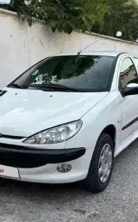 ۲۰۶ تیپ ۲ مدل ۹۰ بی رنگ / خیلی تمیز فنی عالی