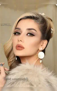 میکاپ و شنیون حرفه ای فقط ۱۷۰۰