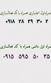 ۰۹۱۵۵۹۵۵۰۳۵