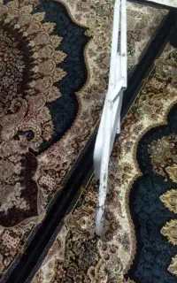 صندلی فلزی دسته دار