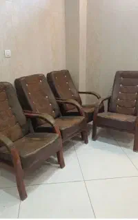 مبل چوبی اداری  و میز