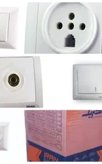 پخش عمده کلید پریز ایران مدل برلیان مدل آسا