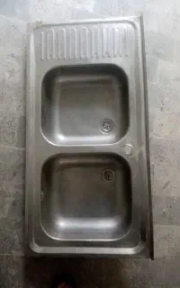 سینک دوقلو کارکرده بدون نشتی و خرابی
