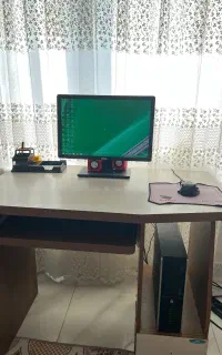 کامپیوتر (کیسhp و مانیتور dell)