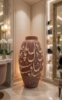 گلدان بزرگ دکوراتیو