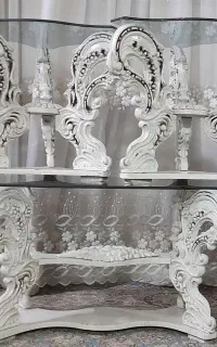 ست میزجلو مبلی بزرگ و دو عدد عسلی