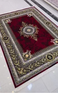 فرش بدون واسطه فرش ترمه طلایی/1750شانه کد9900