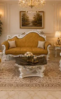 مبل ۹نفر سلطنتی آماده تحویل