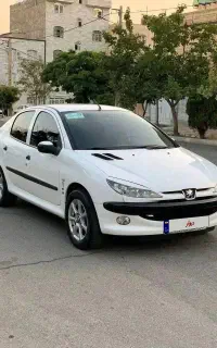 پژو 206sd v2 دوگانه کارخونه بیرنگ