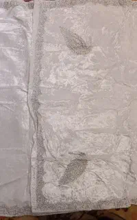 دو عدد رومیزی مخمل قدیمی