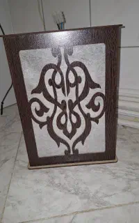 لوستر چوبی
