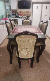 میز غذا خوری ۶نفره کلاسیک