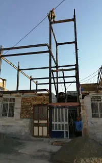 جورشکاری اسکلت فلزی تعمیرات ساختمان