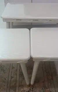 میز جلو مبلی چوبی سه تیکه
