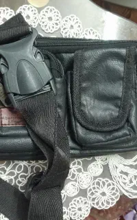 کیف کمری رنگ مشکی مردونه