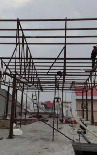 جوشکار اسکلت سربندی خرپا فلزی ۲۰ت