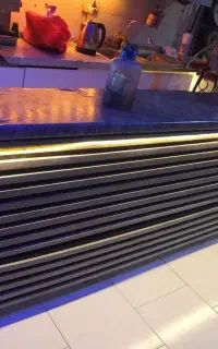 یخچال تک درب و کابینت mdf ارام بند