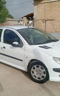 پژو 206مدل 88تمیز