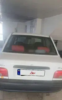 پراید مدل ۹۰ سفید