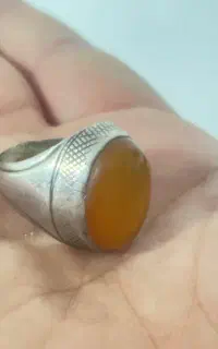 انگشتر مردانه نقره