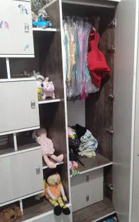 کمد و تخت بچه سالم تمیز