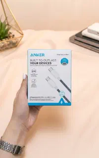 کابل شارژ دو سر تایپ سی Anker (موبایل گالیله)