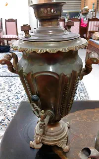 سماور زغالی اصل روسی