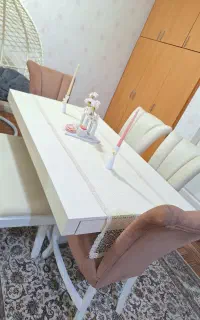 میز غذاخوری ۶ نفره تبدیل به ۸ نفره