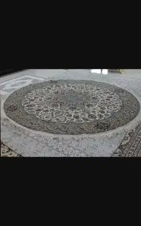 فرش گرد ۲در ۲.۵متر