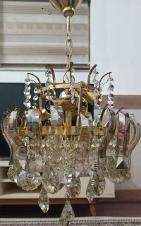 لوستر  برنجی هال