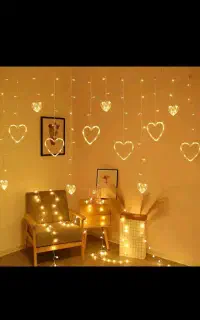 جشنواره فروش ویژه ریسه قلب۱۲آویز