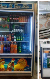 یخچال ایستاده ویترینی