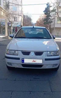 سمند Lx مدل ۹۴ بدون رنگ شاسی سالم فنی درجه یک