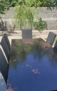 میز وصندلی غذاخوری/میز اداری و شلف
