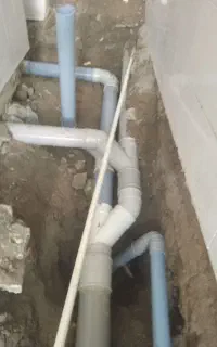 خدمات لوله کشی فاضلاب نشتی گیری  تخریب با پیکور