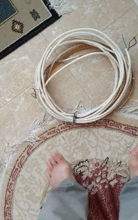 کابل ۴رشته برق سالم